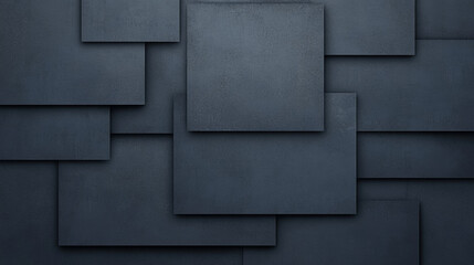Dark geometric abstract background with layered rectangles
