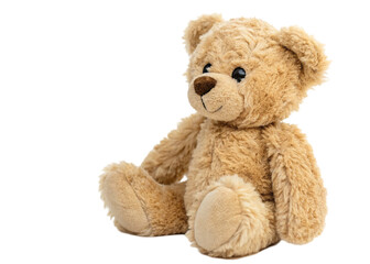 teddy bear isolated on transparent background