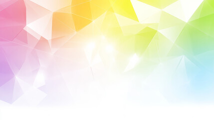 Colorful abstract geometric background with gradient