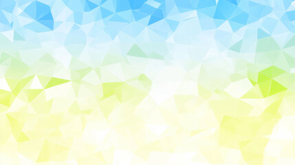 Fototapeta premium Abstract geometric background with blue and green gradient