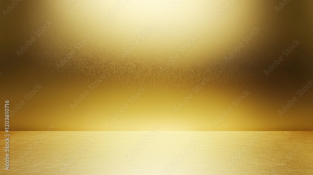 Aufkleber luxurious gold background with soft gradient lighting, showcasing intricate golden textures and subt