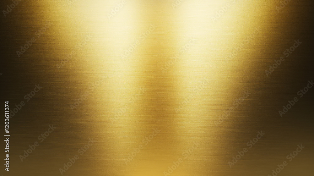 Poster luxurious gold background with soft gradient lighting, showcasing intricate golden textures and subt