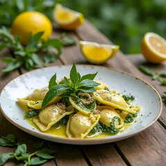 Gourmet Spinach and Ricotta Ravioli 04