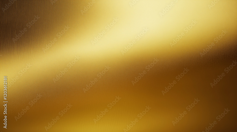 Leinwandbilder Luxurious gold background with soft gradient lighting, showcasing intricate golden textures and subtle shadow details in a hyper-realistic and ultra-detailed style. Perfect for premium design, elegant