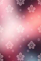 Abstract floral pattern on blurred background.