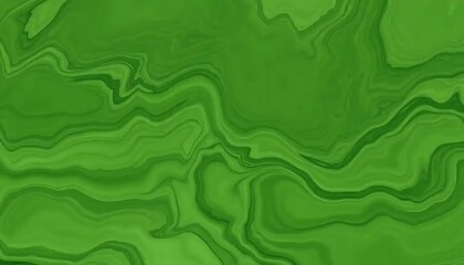 Abstract Green Swirling Marble Texture Background
