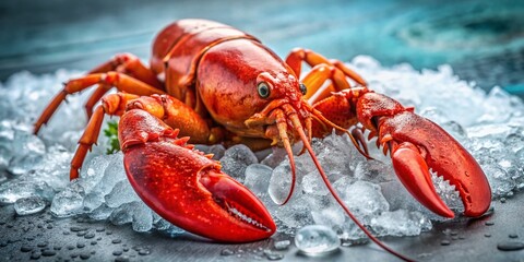 Delicious Maine Lobster on Ice, Ready to Cook - Fresh Seafood
