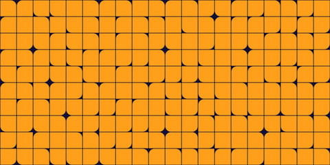 Yellow seamless checkered pattern. For use in Presentation, Flyer,Cover, textile design,  Leaflet, Cards, Landing, Website Design.