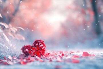 "Vibrant and Colorful Heart Wallpapers for a Joyous Valentine's Day Celebration"
