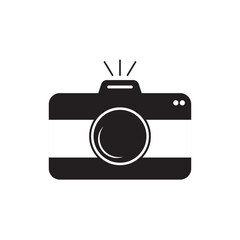 camera icon isolated on white background