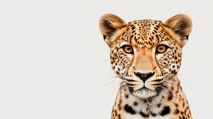Fototapeta premium portrait of a jaguar panthera leo