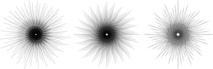 Obraz premium Abstract shapes, basic brutal forms and retro figures in Y2K aesthetics, vintage stickers, logos and labels. Decorative design element set, vector illustration on white background.