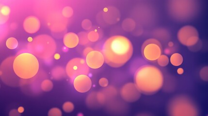 Obraz premium Colorful bokeh lights background. Blurred circle shapes. Multicolored blurry lights bokeh defocused abstract background for Christmas new year and celebration events.