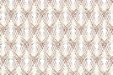 Fototapeta premium Set of Geometric seamless patterns. Abstract geometric graphic design print 3d cubes pattern. Seamless geometric cubes pattern.