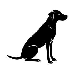 Cute and professional dog icon, suitable for digital interfaces, promotional materials, and animal-loving communities.