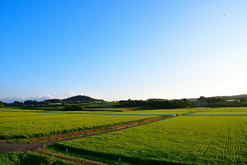 あわらの田園風景（福井県）