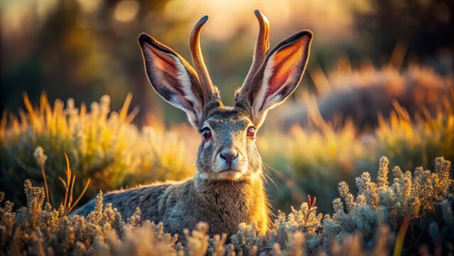 Elusive Jackalope: A Documentary Photography Study of Mythical Creature - Powered by Adobe
