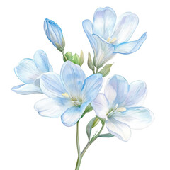 Fototapeta premium Elegant Flower Clipart Vector Illustration