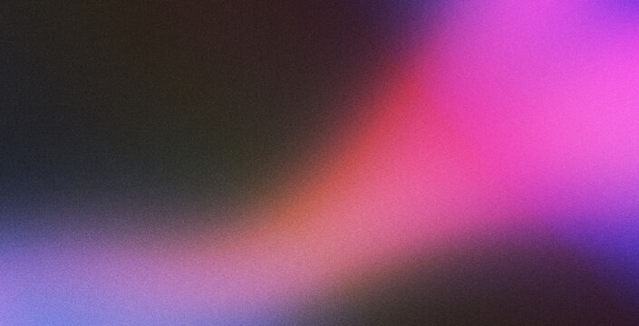 Vibrant rainbow, orange blue teal white psychedelic grainy gradient color flow wave on black background, music cover dance party poster design. Retro Colors from the 1970s 1980s, 70s, 80s, 90s style