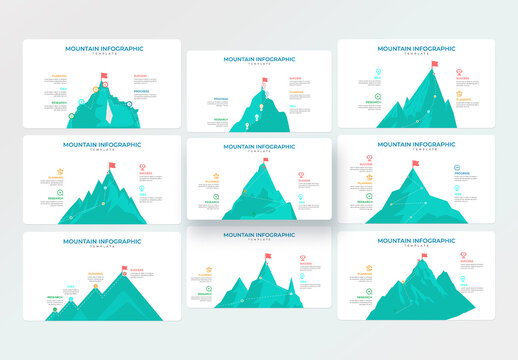 Mountain Infographic Presentation Template
