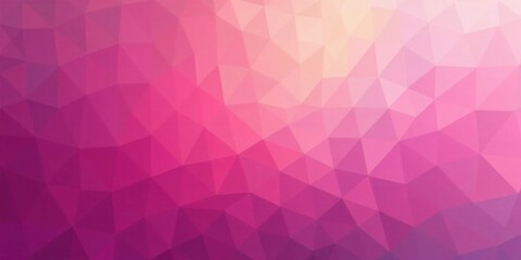 Obraz premium Abstract Pink and Purple Geometric Low Poly Background Design for Modern Presentations