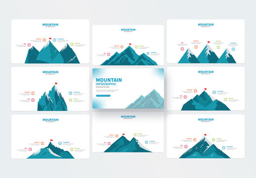 Mountain Infographic Presentation Template