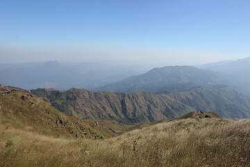 landscape with clouds
