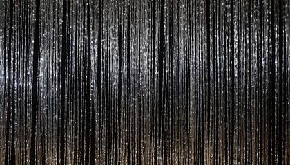 Silver Christmas Tinsel Background – Sparkling and Glamorous Holiday Design. 3