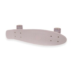 A Unique Gray Skateboard Base Without Wheels Designed Specifically for Custom Builds and Variations