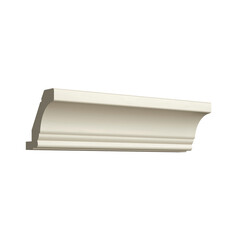 3d render of cornice, profile, cornice concept
