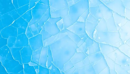 Obraz premium Abstract Cracked Ice Surface Texture Pattern