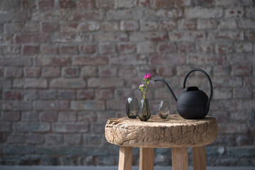 still life with flowers