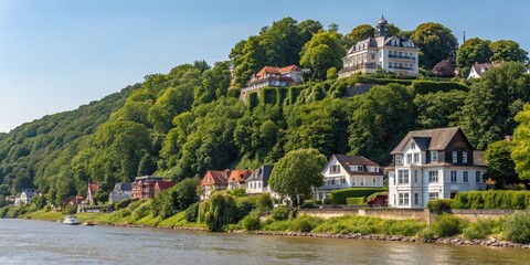 Hamburg Elbe River Hilltop Houses: Stunning Architecture & Scenic Views