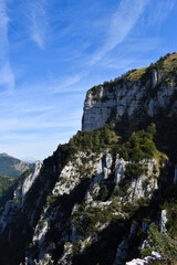 Sentiero del Ventrar ,Monte Baldo, Lake Garda, Verona, Italy, Europe