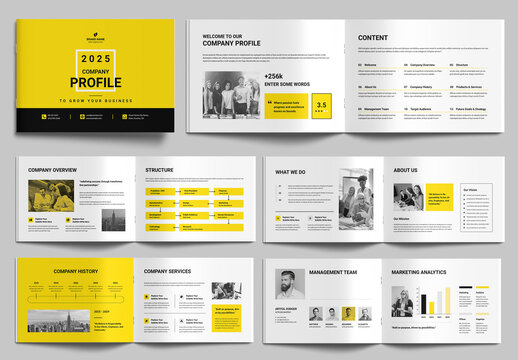 Modern Company Profile Template