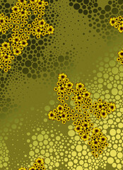 abstract yellow background