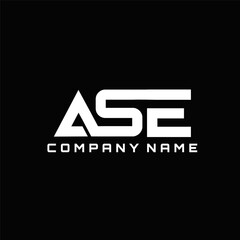 ASE illustration of a black and white background
