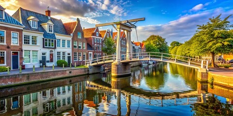 Historic Zwolle Canal Houses