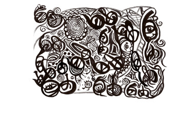 eye・アイ・目（自由、抽象、個性、混沌）ビジュアルアート

