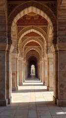 Palaces in Spain, arches whispering about sultans