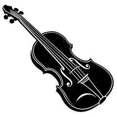 Fototapeta premium violin isolated on white