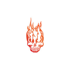 Skull head icon