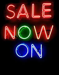 SALE NOW ON - Neon Sign