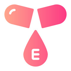 vitamin e gradient icon