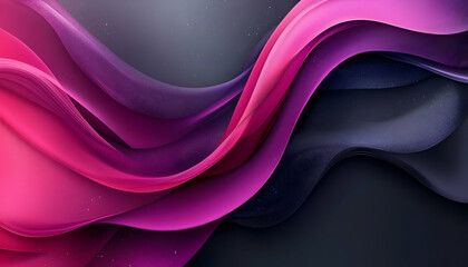 Abstract purple waves, cosmic background, design element