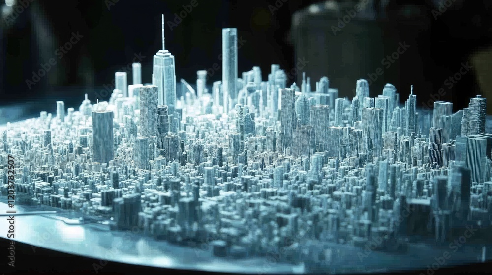 Poster d data visualizations morphing as they adapt to augmented transformations.