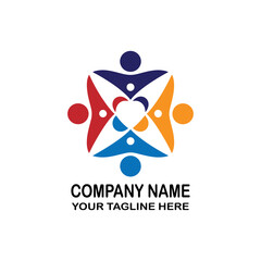 people Group Logo vector Template