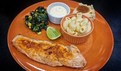 Salmon steak #1