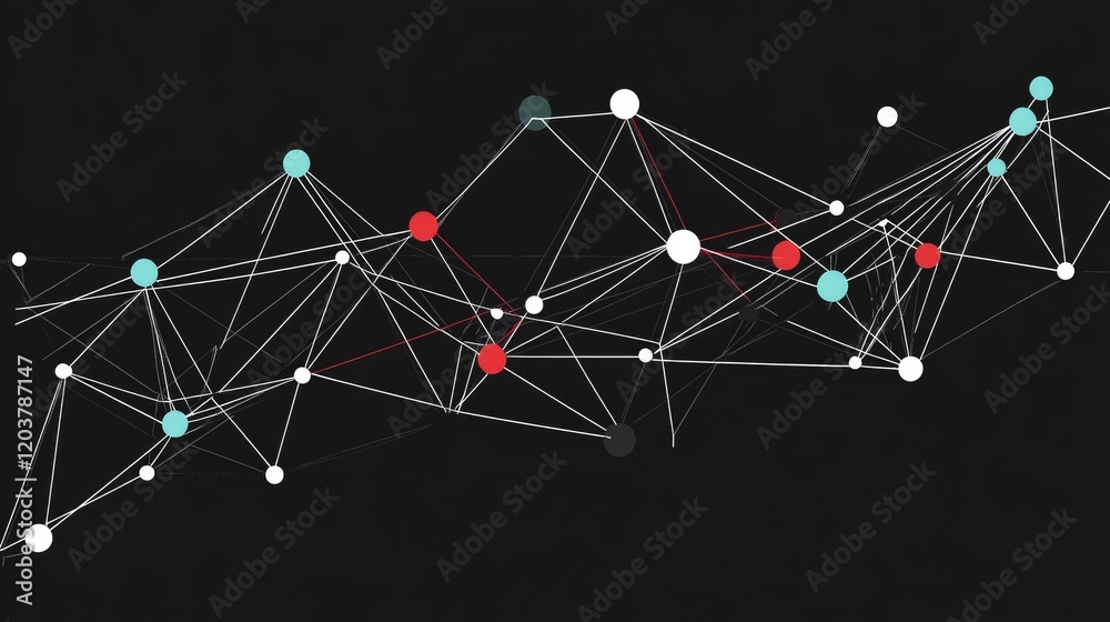 Poster a dynamic graph showcasing augmented data inputs and machine learning accuracy.