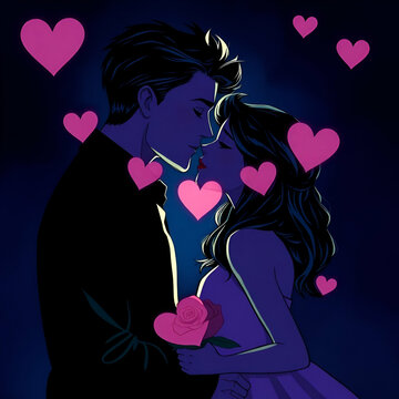 girl with heart